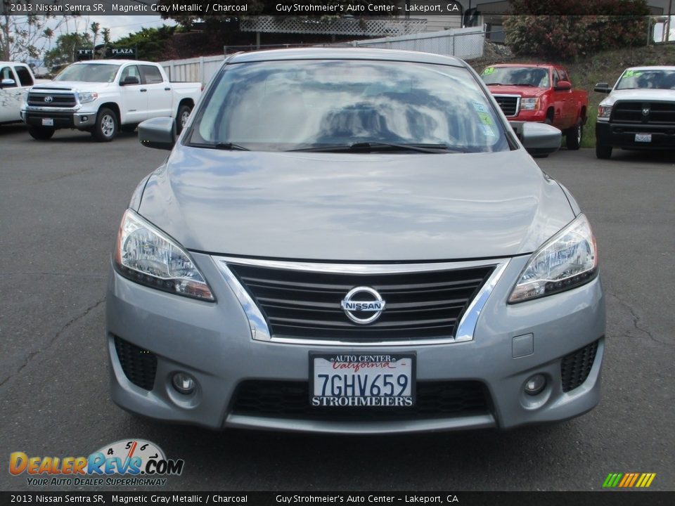 2013 Nissan Sentra SR Magnetic Gray Metallic / Charcoal Photo #2