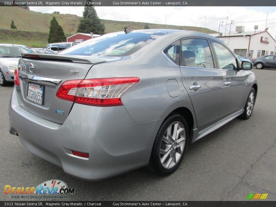 2013 Nissan Sentra SR Magnetic Gray Metallic / Charcoal Photo #7