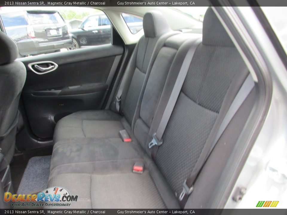 2013 Nissan Sentra SR Magnetic Gray Metallic / Charcoal Photo #9