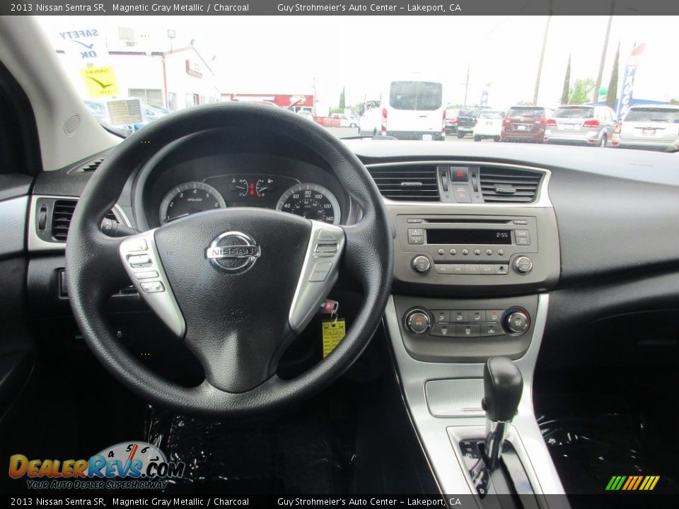 2013 Nissan Sentra SR Magnetic Gray Metallic / Charcoal Photo #10