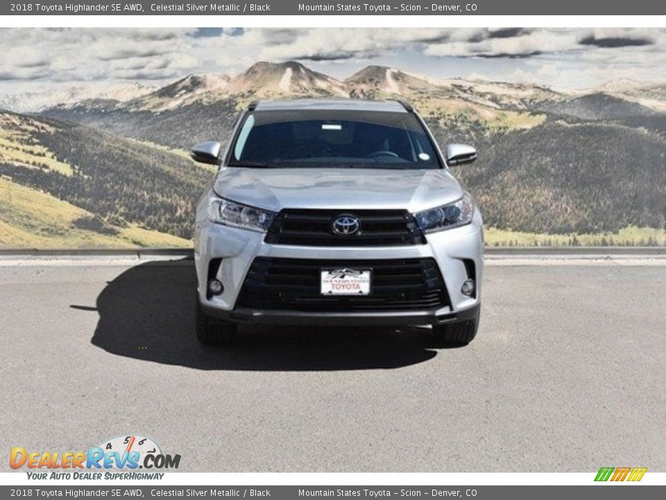2018 Toyota Highlander SE AWD Celestial Silver Metallic / Black Photo #2