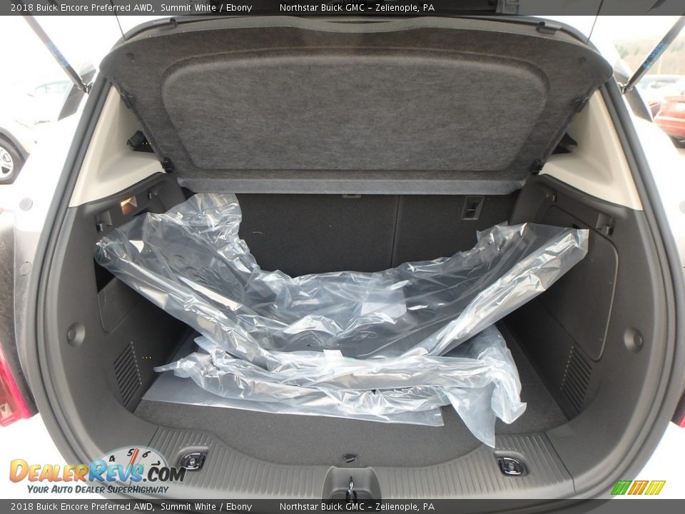 2018 Buick Encore Preferred AWD Summit White / Ebony Photo #7