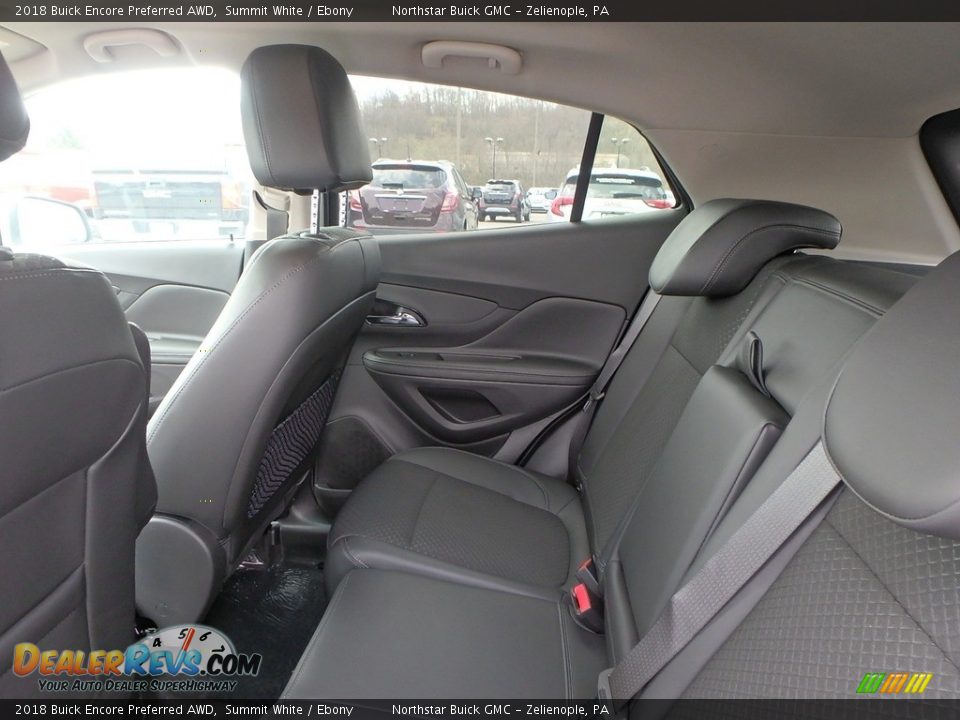 2018 Buick Encore Preferred AWD Summit White / Ebony Photo #12