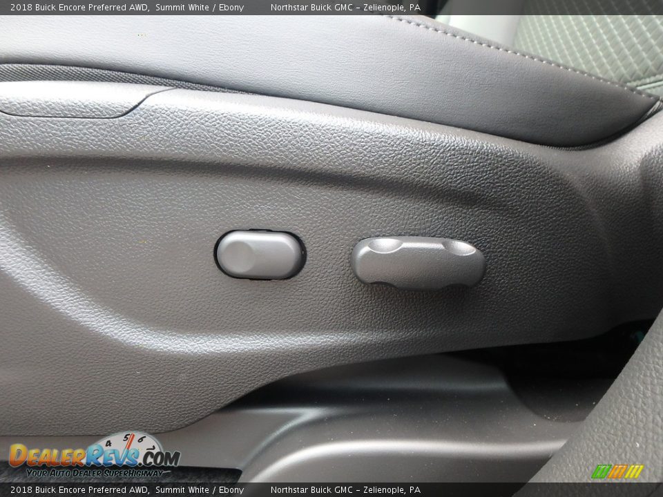 2018 Buick Encore Preferred AWD Summit White / Ebony Photo #16