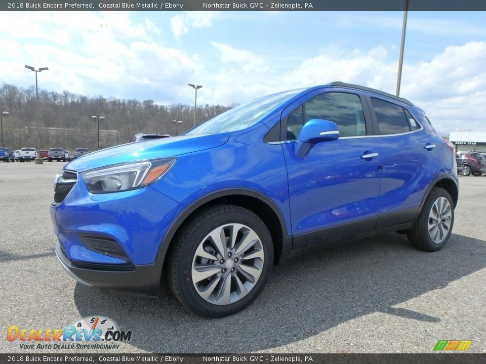 2018 Buick Encore Preferred Coastal Blue Metallic / Ebony Photo #1