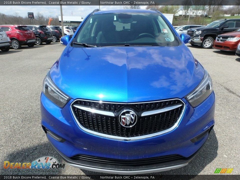 2018 Buick Encore Preferred Coastal Blue Metallic / Ebony Photo #2