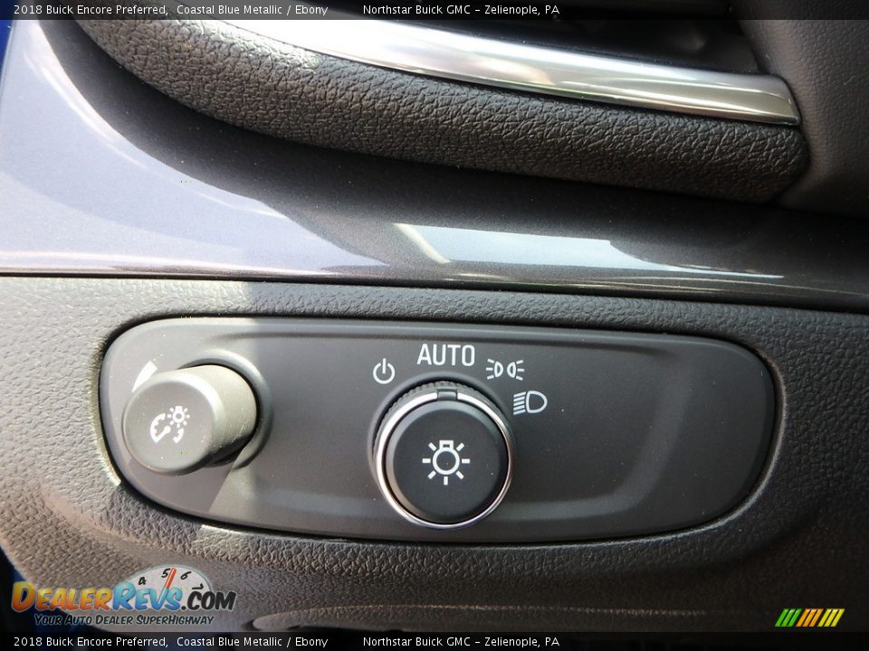 2018 Buick Encore Preferred Coastal Blue Metallic / Ebony Photo #17