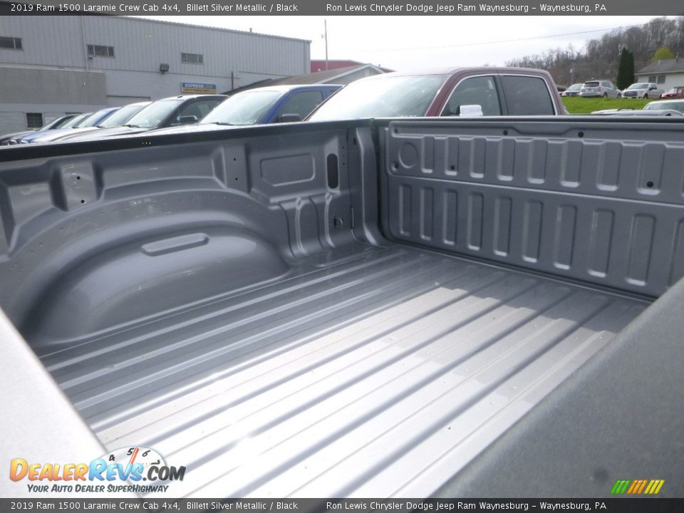 2019 Ram 1500 Laramie Crew Cab 4x4 Billett Silver Metallic / Black Photo #13