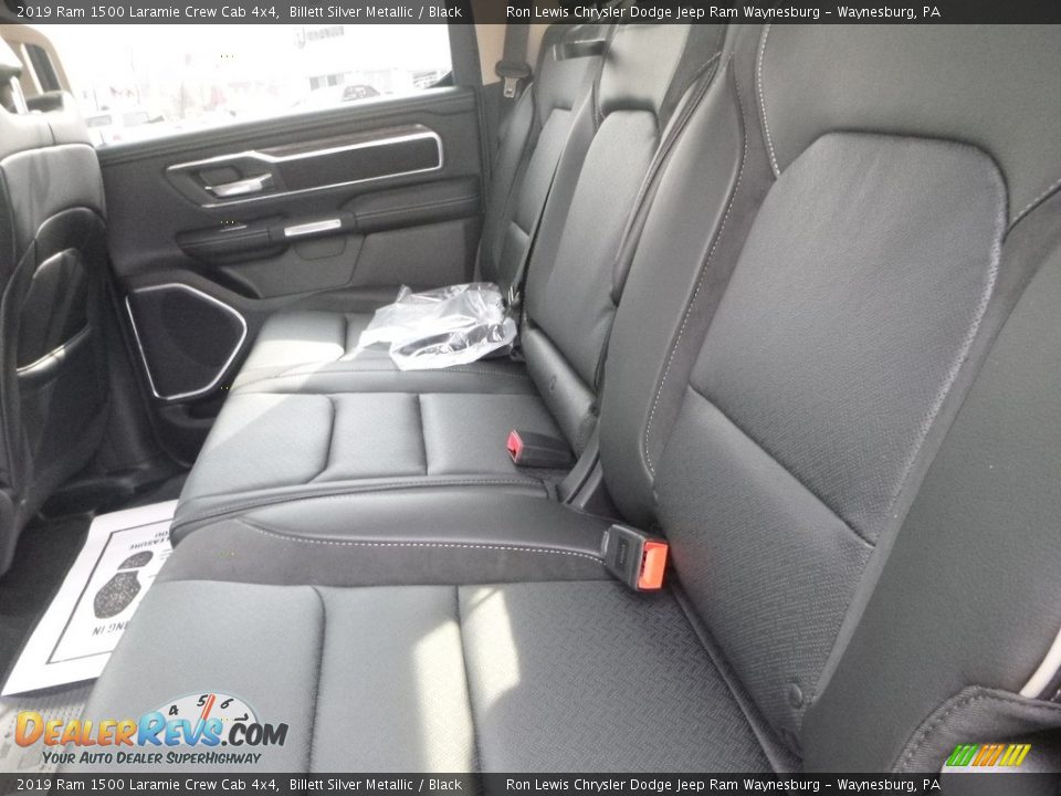 2019 Ram 1500 Laramie Crew Cab 4x4 Billett Silver Metallic / Black Photo #14