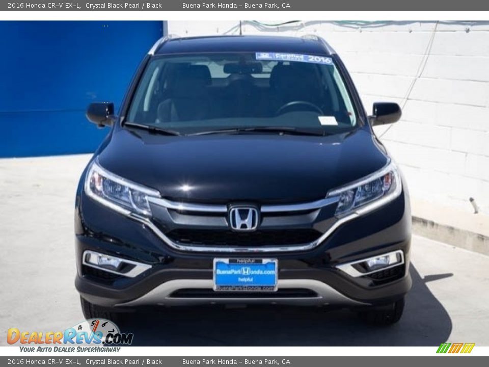 2016 Honda CR-V EX-L Crystal Black Pearl / Black Photo #7