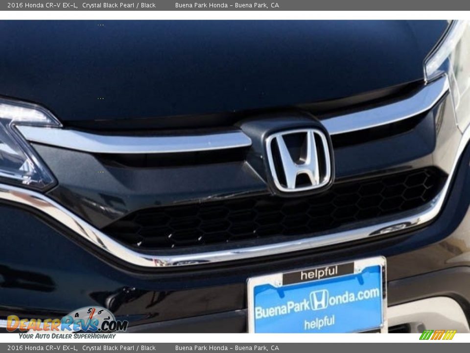 2016 Honda CR-V EX-L Crystal Black Pearl / Black Photo #8