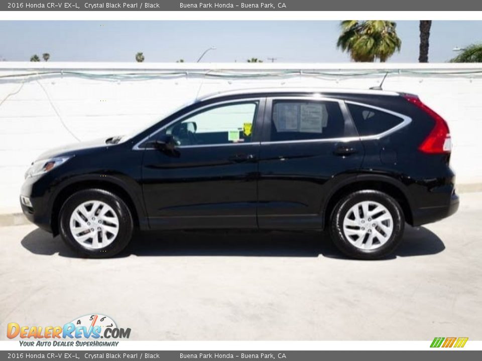 2016 Honda CR-V EX-L Crystal Black Pearl / Black Photo #9