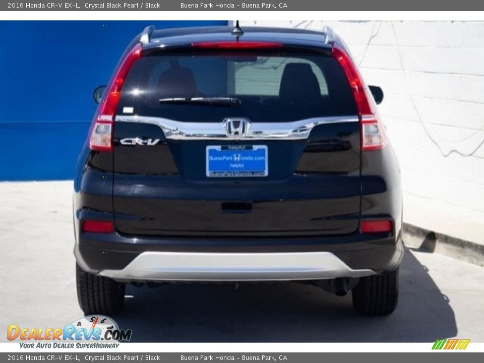 2016 Honda CR-V EX-L Crystal Black Pearl / Black Photo #10