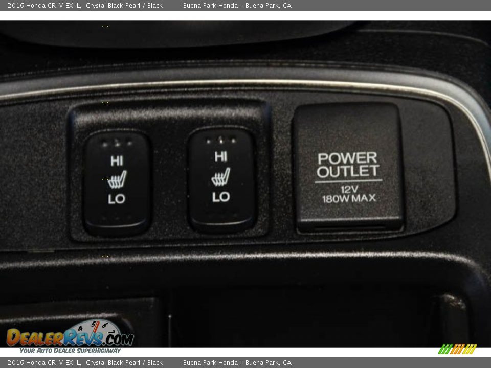 2016 Honda CR-V EX-L Crystal Black Pearl / Black Photo #13
