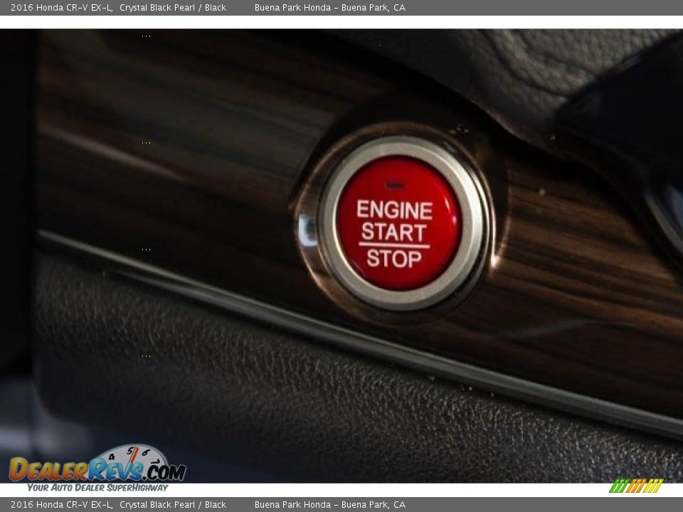 2016 Honda CR-V EX-L Crystal Black Pearl / Black Photo #14