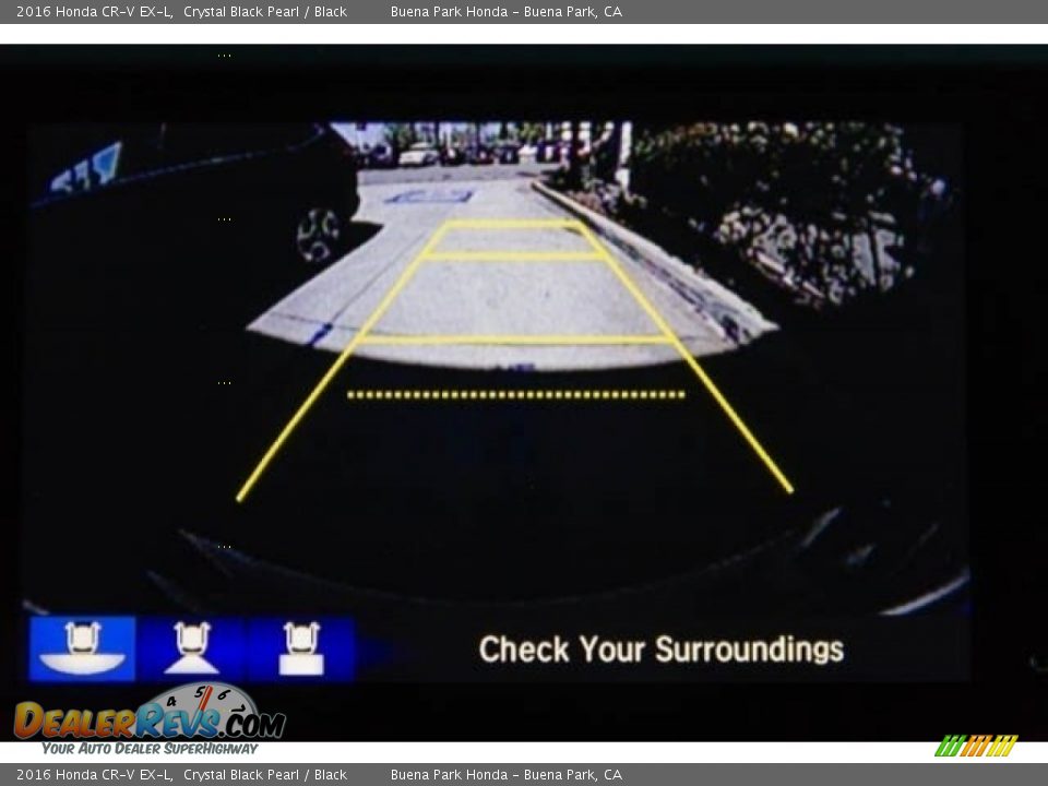2016 Honda CR-V EX-L Crystal Black Pearl / Black Photo #25