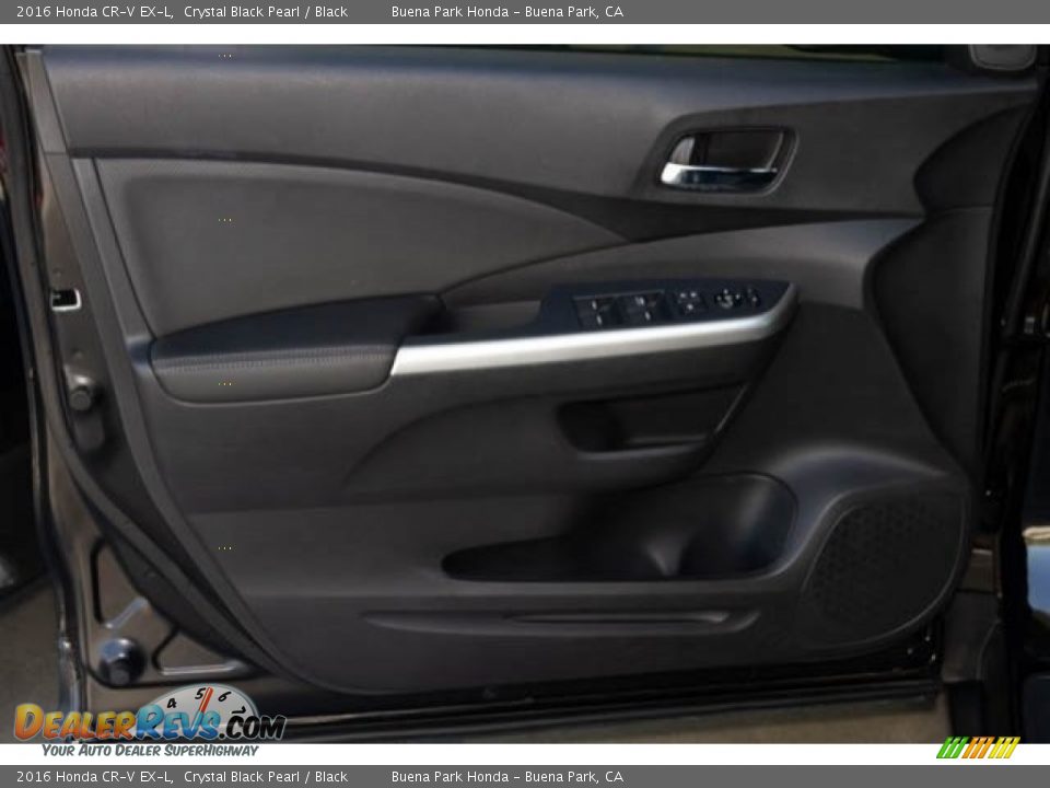 2016 Honda CR-V EX-L Crystal Black Pearl / Black Photo #28