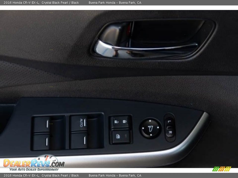 2016 Honda CR-V EX-L Crystal Black Pearl / Black Photo #29