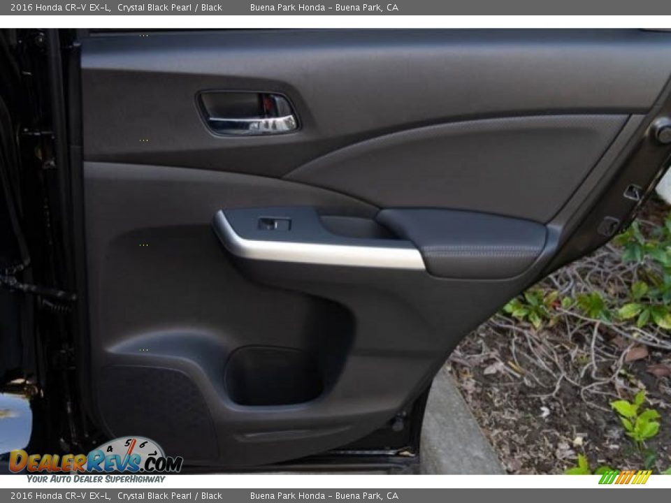 2016 Honda CR-V EX-L Crystal Black Pearl / Black Photo #31