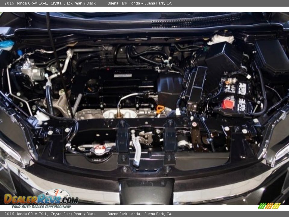 2016 Honda CR-V EX-L Crystal Black Pearl / Black Photo #33