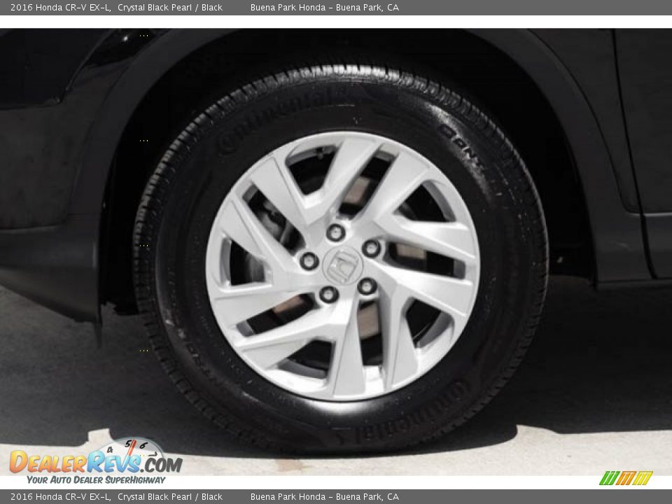 2016 Honda CR-V EX-L Crystal Black Pearl / Black Photo #34