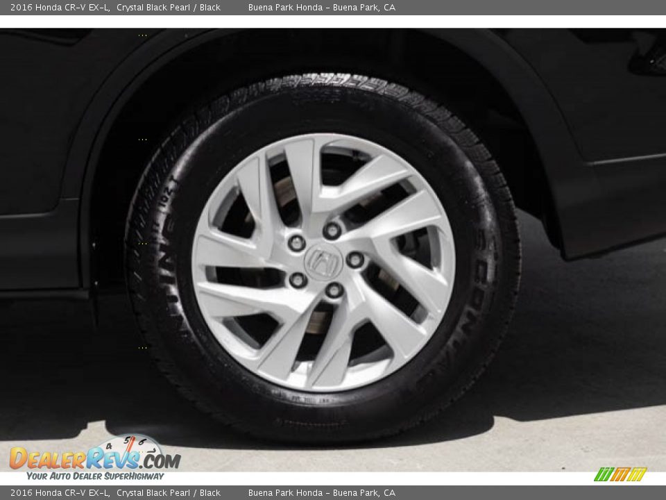 2016 Honda CR-V EX-L Crystal Black Pearl / Black Photo #35