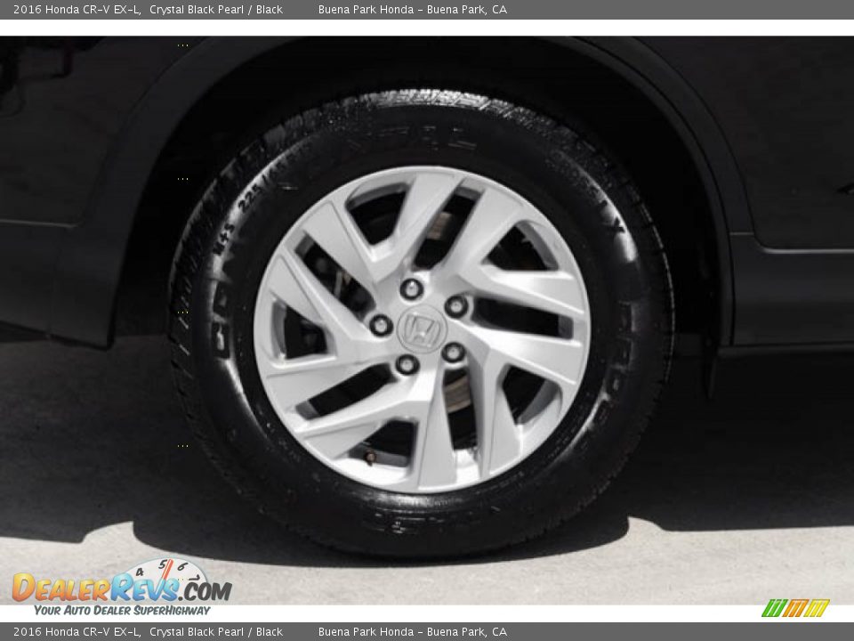 2016 Honda CR-V EX-L Crystal Black Pearl / Black Photo #36