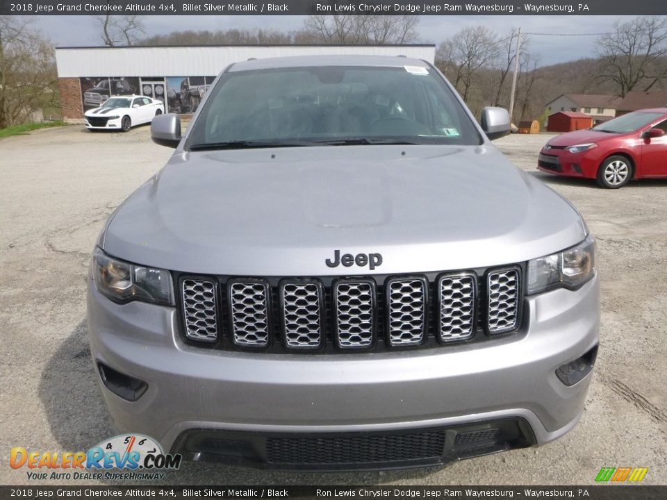 2018 Jeep Grand Cherokee Altitude 4x4 Billet Silver Metallic / Black Photo #9