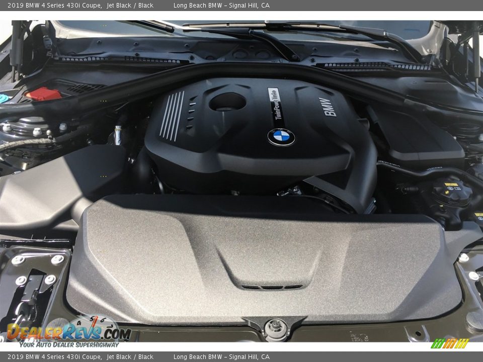 2019 BMW 4 Series 430i Coupe Jet Black / Black Photo #8