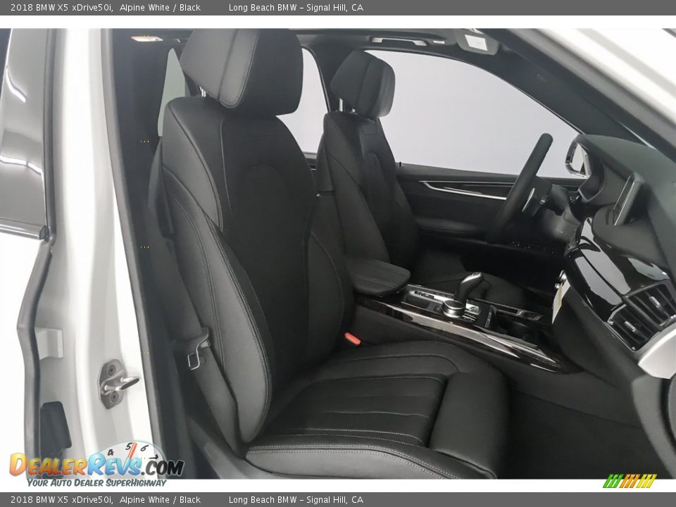2018 BMW X5 xDrive50i Alpine White / Black Photo #2