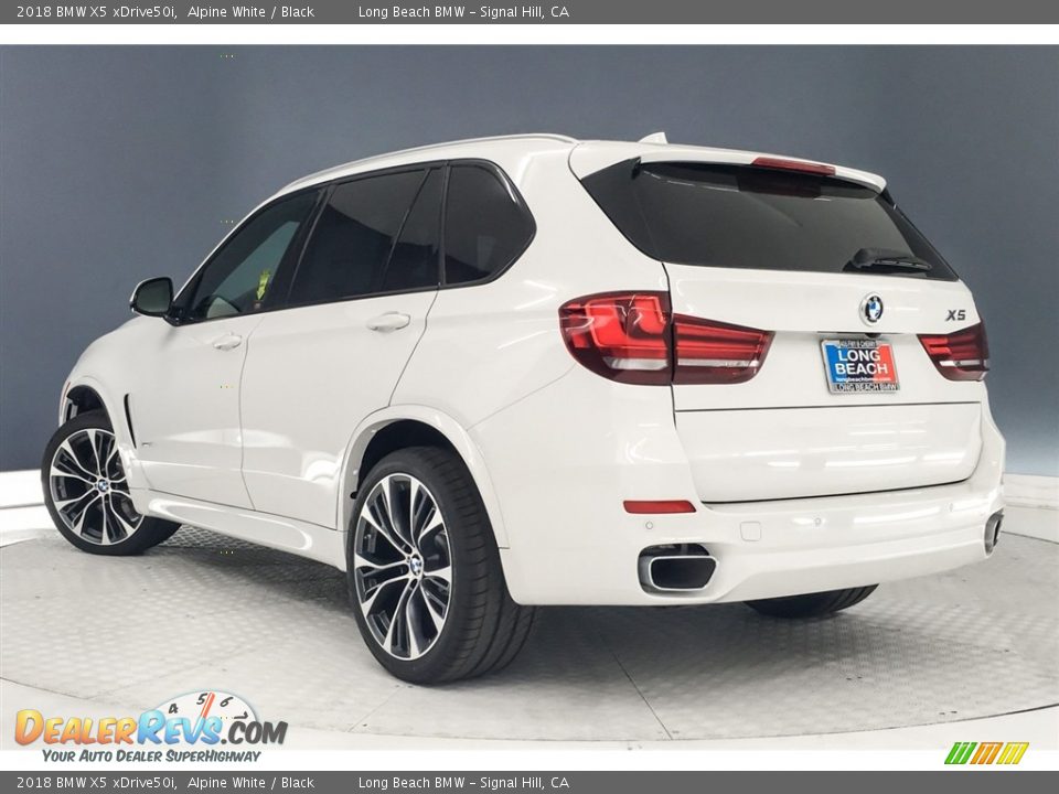 2018 BMW X5 xDrive50i Alpine White / Black Photo #3