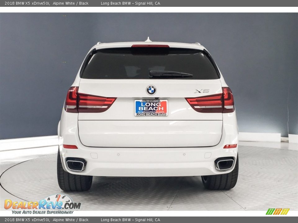 2018 BMW X5 xDrive50i Alpine White / Black Photo #4