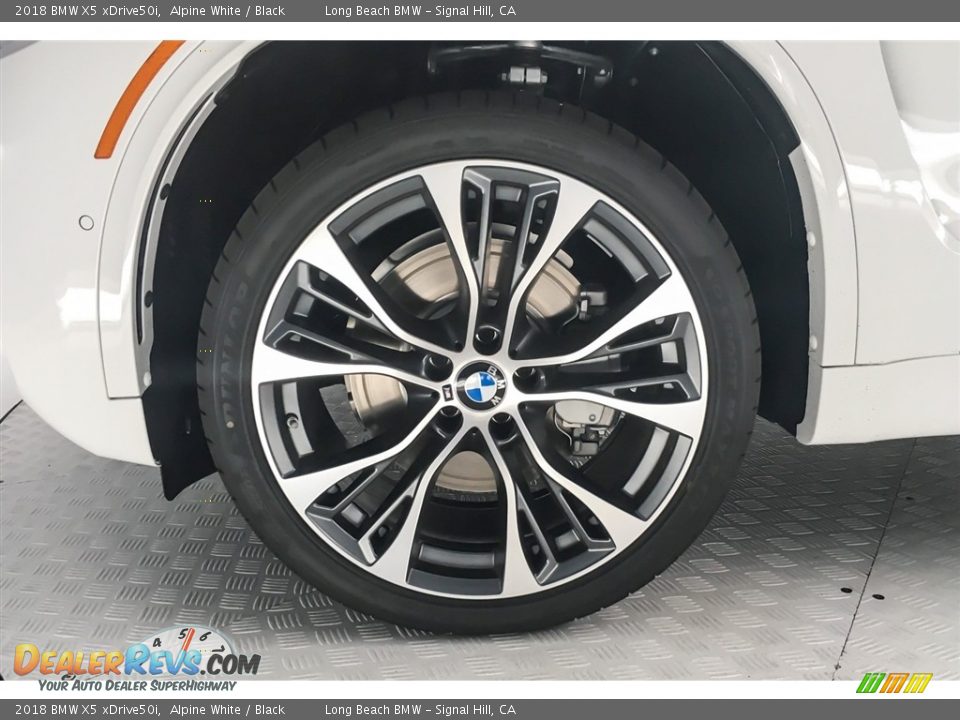 2018 BMW X5 xDrive50i Alpine White / Black Photo #9