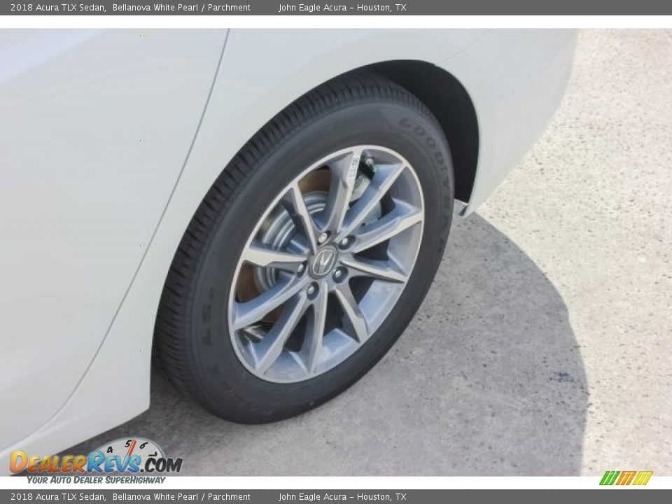 2018 Acura TLX Sedan Bellanova White Pearl / Parchment Photo #14