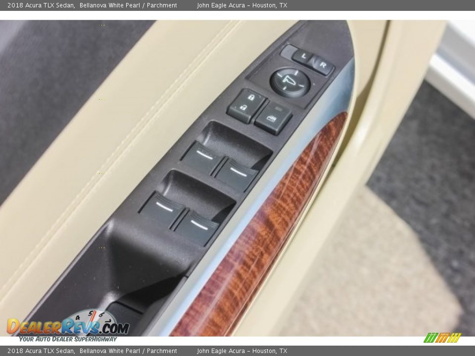 2018 Acura TLX Sedan Bellanova White Pearl / Parchment Photo #16