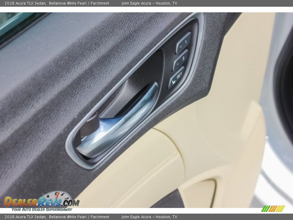 2018 Acura TLX Sedan Bellanova White Pearl / Parchment Photo #17