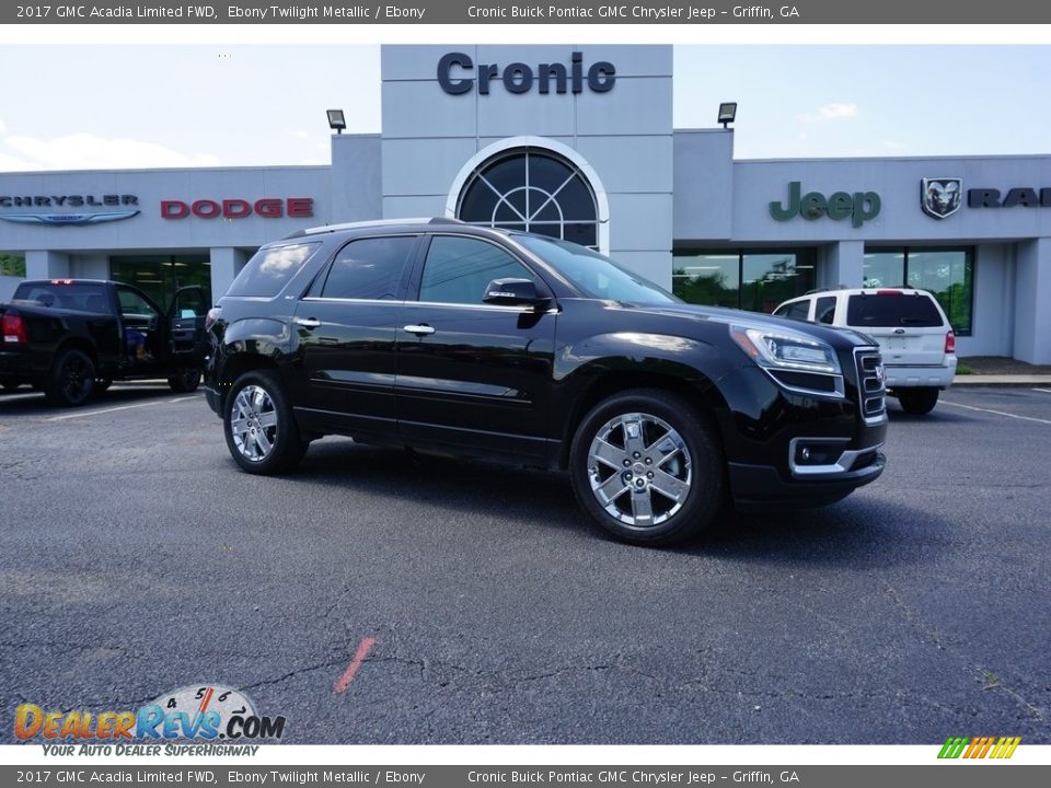 2017 GMC Acadia Limited FWD Ebony Twilight Metallic / Ebony Photo #1