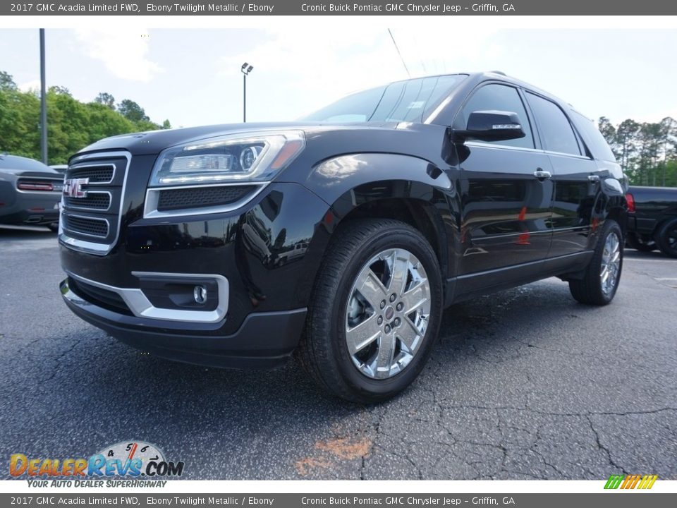 2017 GMC Acadia Limited FWD Ebony Twilight Metallic / Ebony Photo #3