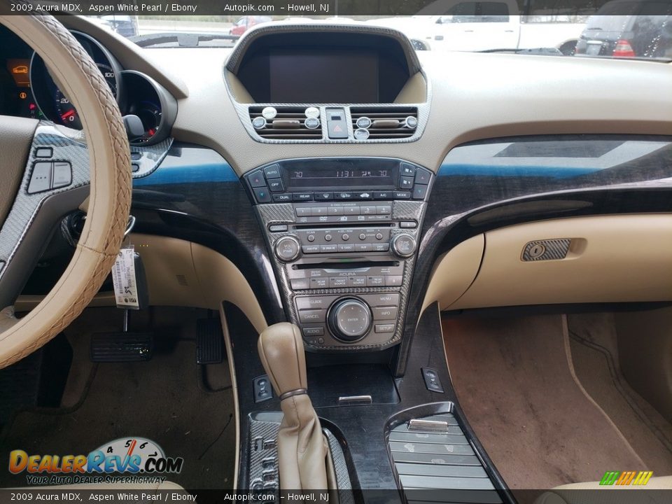 2009 Acura MDX Aspen White Pearl / Ebony Photo #12