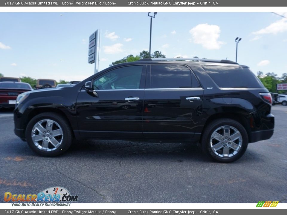 2017 GMC Acadia Limited FWD Ebony Twilight Metallic / Ebony Photo #4