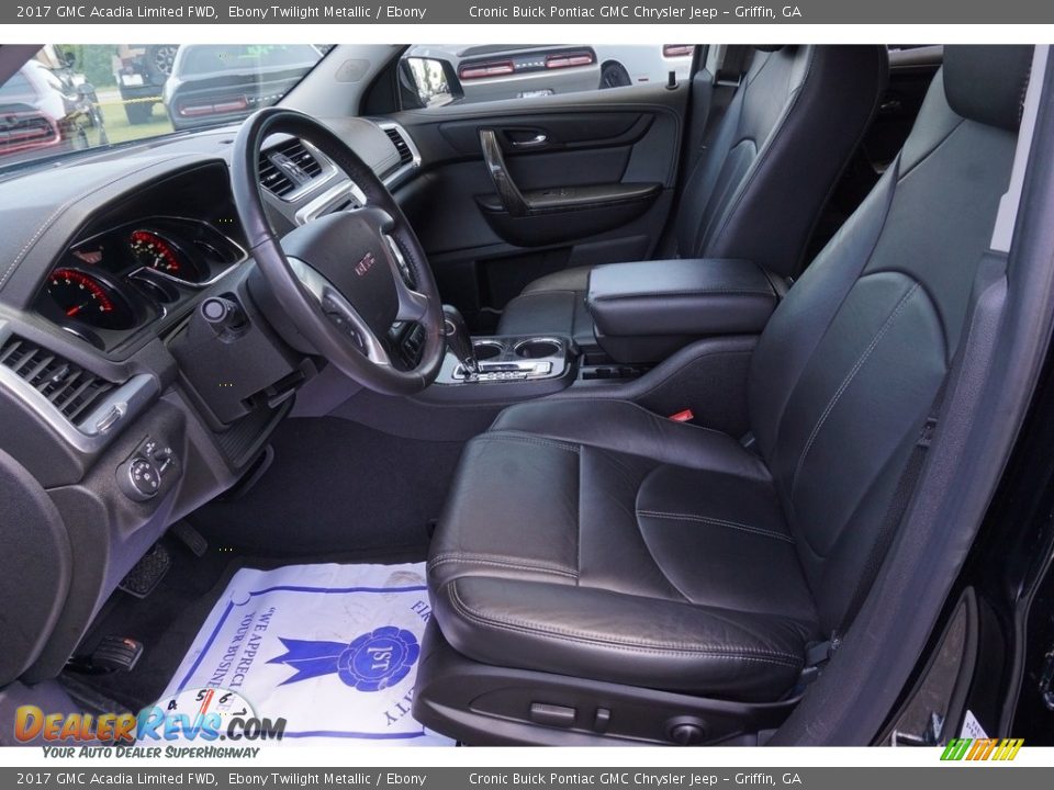 2017 GMC Acadia Limited FWD Ebony Twilight Metallic / Ebony Photo #5