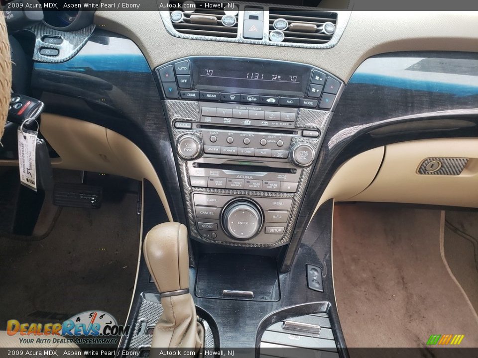 2009 Acura MDX Aspen White Pearl / Ebony Photo #13