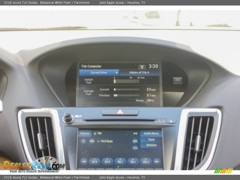 2018 Acura TLX Sedan Bellanova White Pearl / Parchment Photo #26