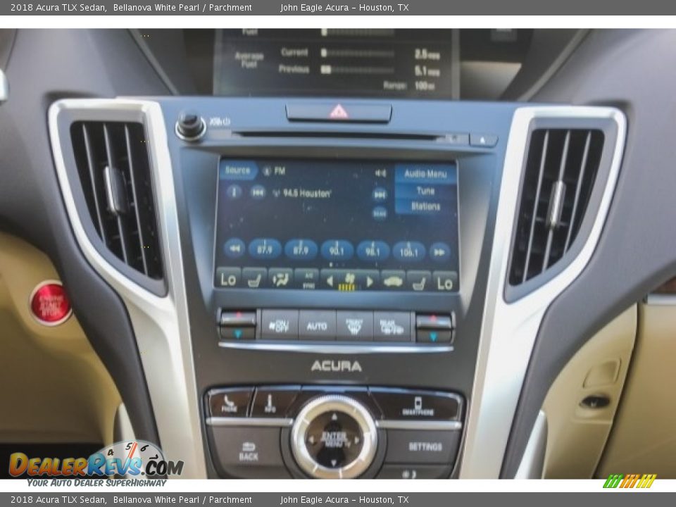 2018 Acura TLX Sedan Bellanova White Pearl / Parchment Photo #27