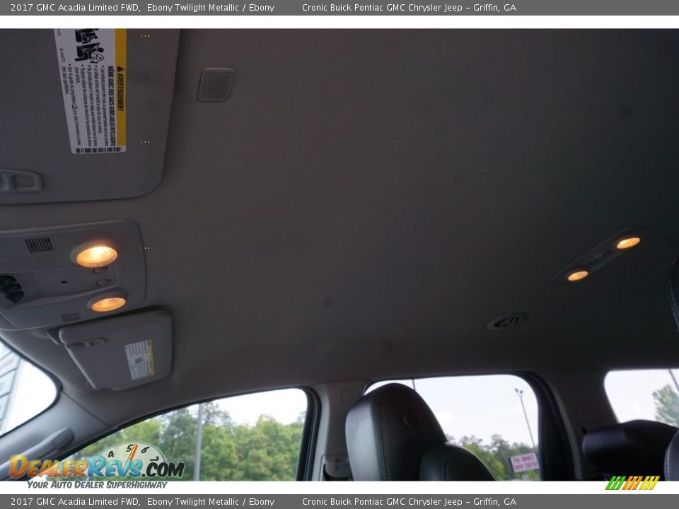 2017 GMC Acadia Limited FWD Ebony Twilight Metallic / Ebony Photo #7