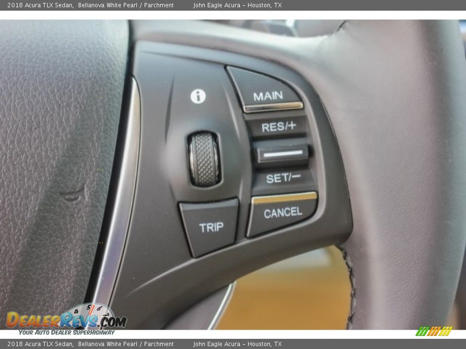 2018 Acura TLX Sedan Bellanova White Pearl / Parchment Photo #32