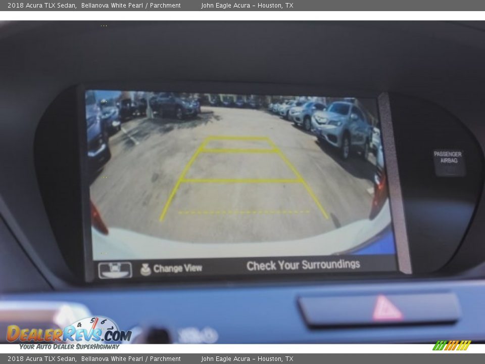 2018 Acura TLX Sedan Bellanova White Pearl / Parchment Photo #35