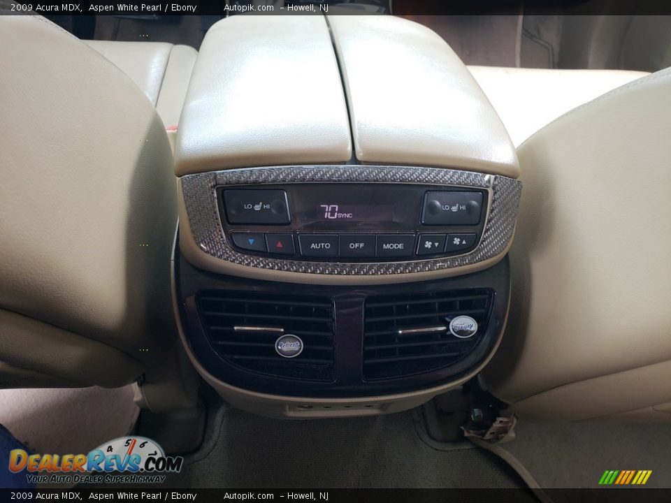 2009 Acura MDX Aspen White Pearl / Ebony Photo #19