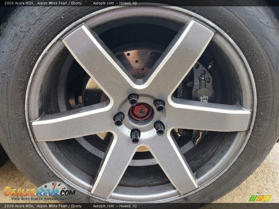 2009 Acura MDX Aspen White Pearl / Ebony Photo #20