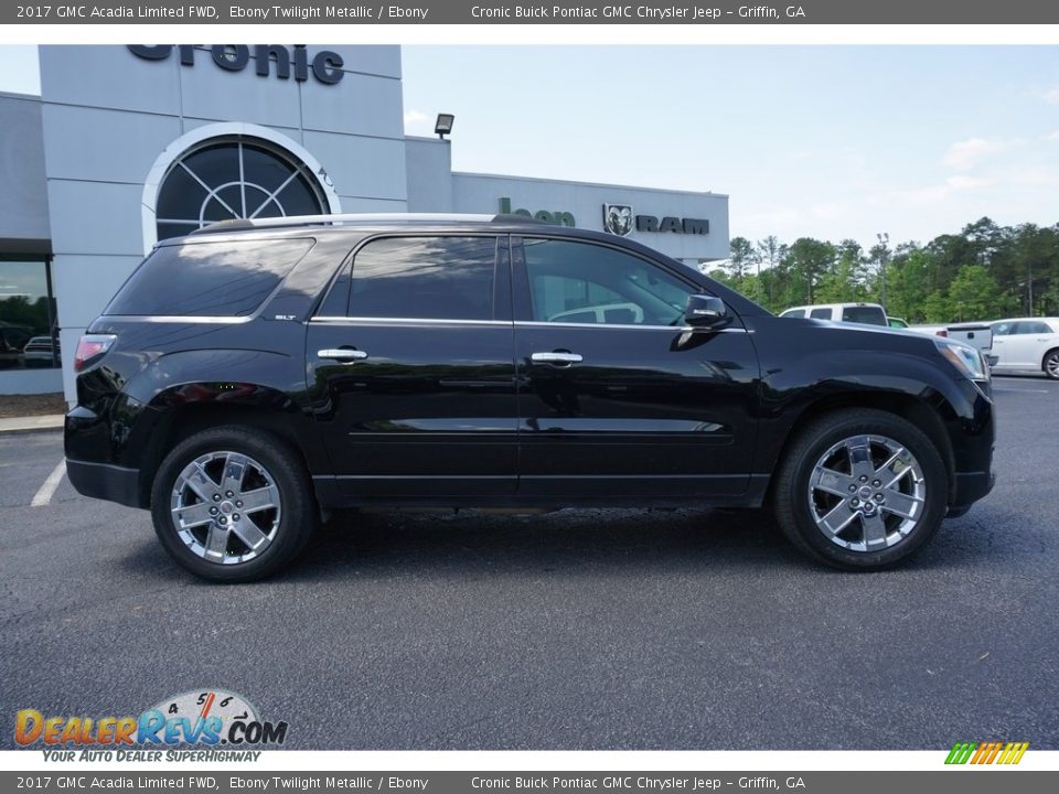 2017 GMC Acadia Limited FWD Ebony Twilight Metallic / Ebony Photo #14